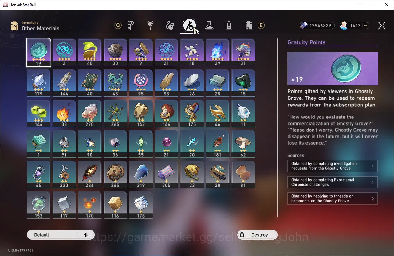 Honkai Star Rail Accounts ASIA | TL 66 yao guang, sparkle, spaxie, dan heng, image 3