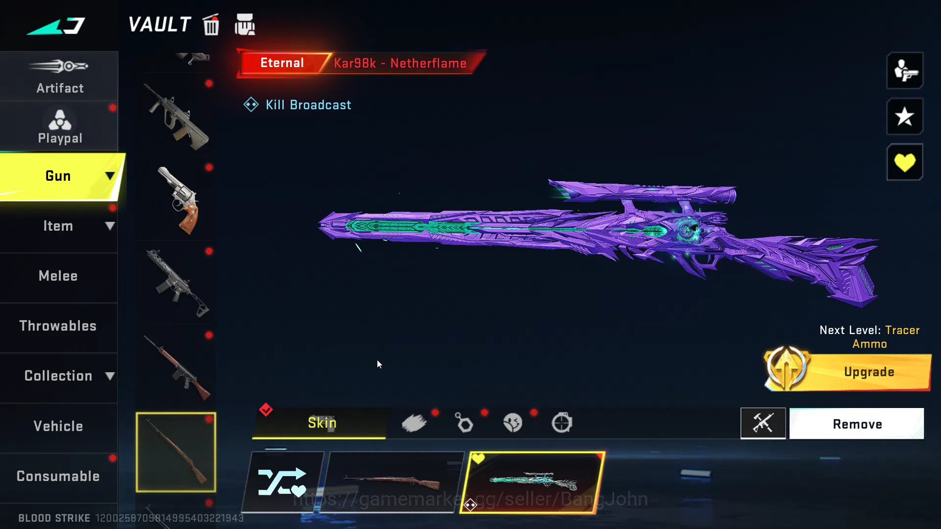 Blood Strike Accounts ASIA | CollabEthan+UltraEthan | 2 Eternal(M82+ Kar image 5