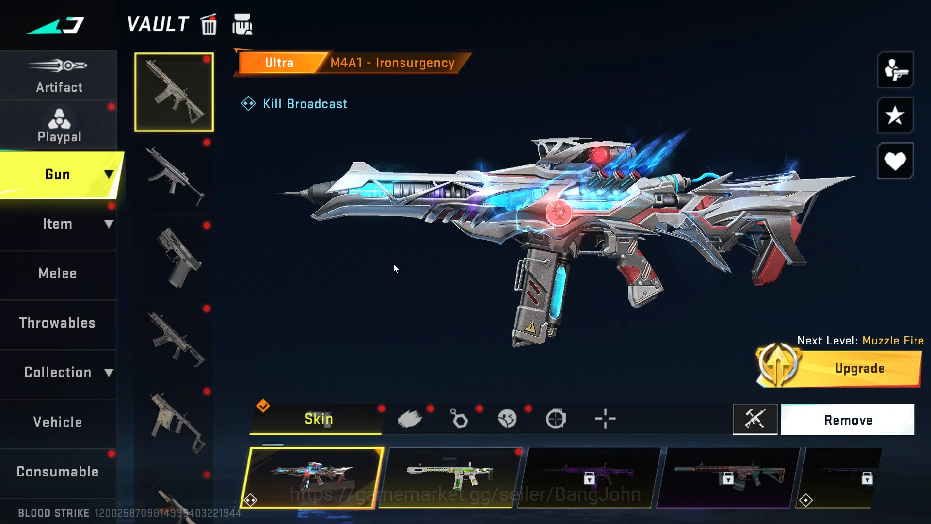 Blood Strike Accounts ASIA | CollabEthan+UltraEthan | 2 Eternal(M82+ Kar image 7