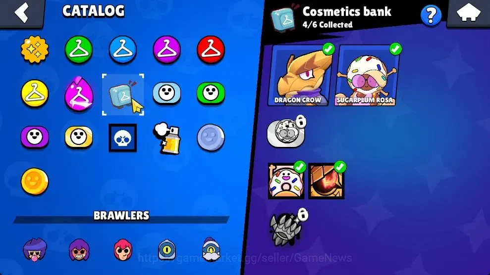 Brawl Stars Accounts 1138 Trophy|17 Brawlers Myth Ollie|13 Skins|2 Epic image 12