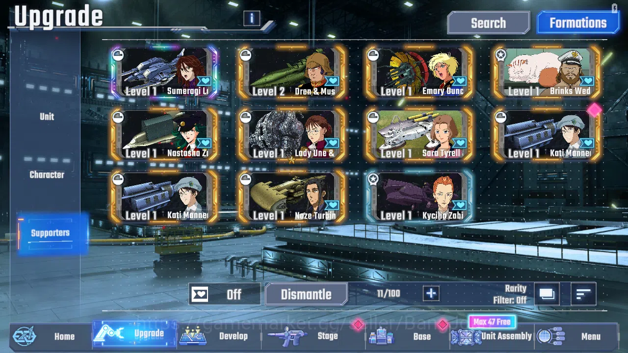 SD Gundam G Generation ETERNAL Accounts Global Rank Lv1 FreshStory 76k Diamond | 14 URGundam MLB WingGundamZero(EX), LB1 4