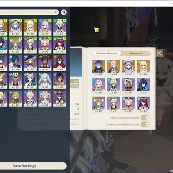 Genshin Impact Accounts Others Asia|AR 43|1 Limited + 2(*5 Weapon)|Flins C1+Signature|Reuni ON|Usn Unset|Female MC|Take