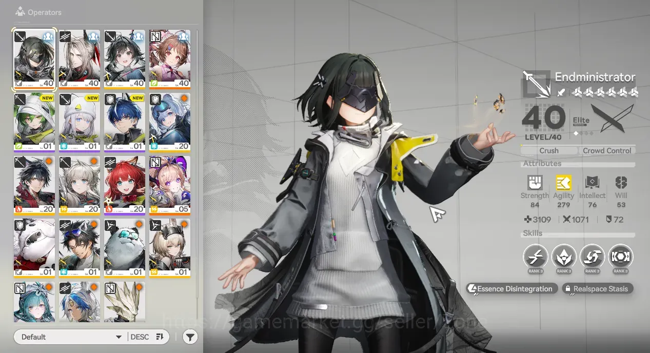 Arknights: Endfield Accounts ASIA|Lv 34|Starter|1 Limit&6Wpn+SIgn|Liino|2 1