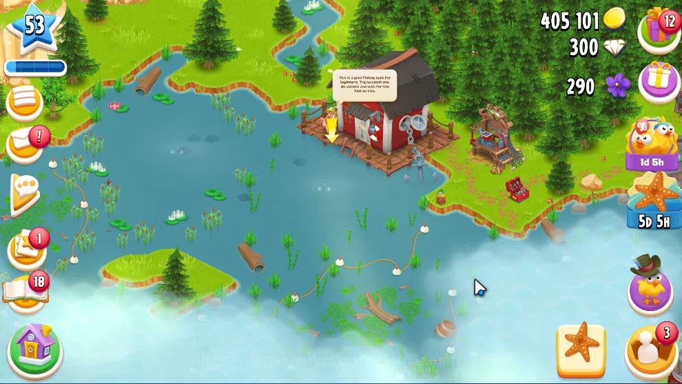 Hay Day Accounts Level 53 | Barn Storage 3050 + Silo Storage 800 | 405k Coins, 300 Dm |CN ON|Log Supercell ID|Take 5