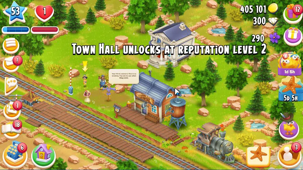 Hay Day Accounts Level 53 | Barn Storage 3050 + Silo Storage 800 | 405k Coins, 300 Dm |CN ON|Log Supercell ID|Take 6