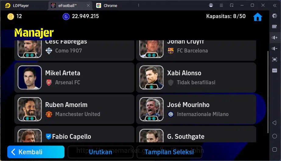 eFootball Accounts Power 3196|Many Epic & Legend card|F.Baresi+Maldin image 9