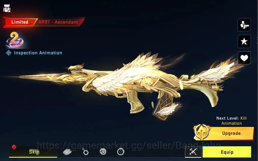 Blood Strike Accounts ASIA | 2 EVO: AUG,UMP45|7 ETERNAL|2 TR|2 7DS|1 BLE image 6