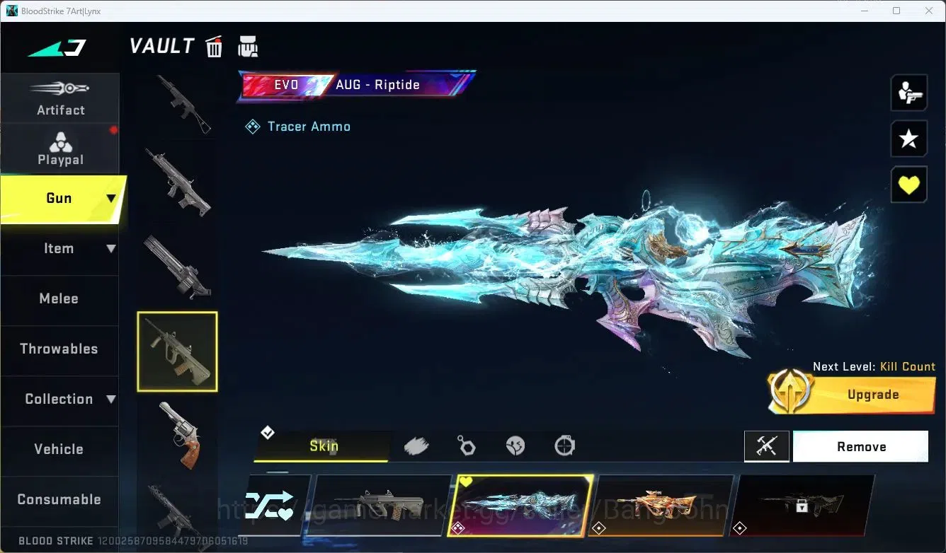 Blood Strike Accounts ASIA | 2 EVO: AUG,UMP45|7 ETERNAL|2 TR|2 7DS|1 BLE image 7