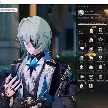 Honkai Star Rail Accounts Others Asia|TL 45|4 Limited|Anaxa,Cerydra,Huohuo,Archer + 1 Standard (Bailu)|Male