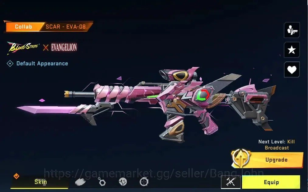 Blood Strike Accounts ASIA | 2 EVA GUNS=SCAR, MCX|1 EVA STRIKER | BLEACH image 4