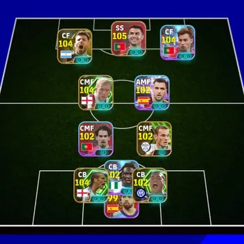 eFootball Accounts Starter FLASH SALE Ovr 3187++