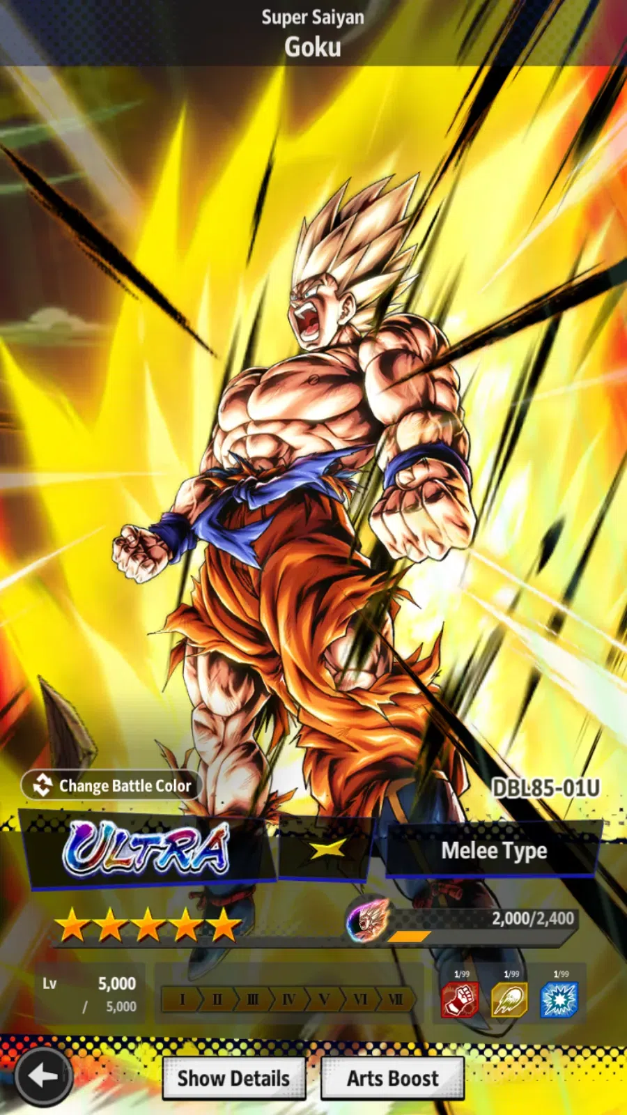 Dragon Ball Legends Accounts Lvl 161|40M Total Power|8 UL|1 LR|Gogeta,SS Goku,F image 4