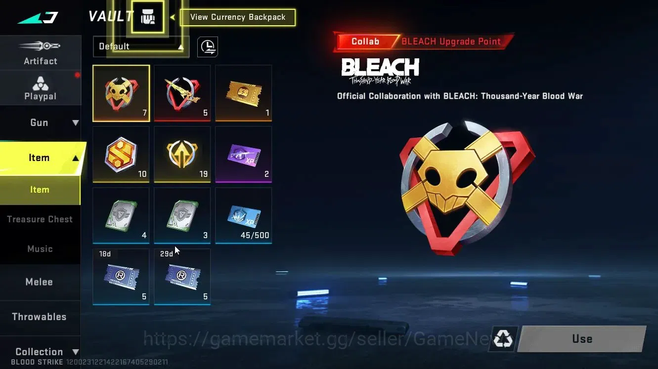 Blood Strike Accounts ASIA|ULTRA Striker[ETHAN-Raid Mask]|Legendary M4A1 image 6