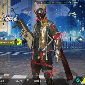 Blood Strike Collab Skin ASIA|ULTRA Striker[ETHAN-Raid Mask]|Legendary M4A1 image 1