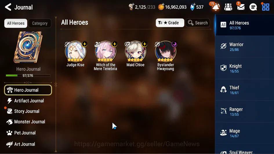 Epic Seven Accounts GLOBAL Unverif|New Era|4 ML(WOTM Tenebria, MChloe, image 19