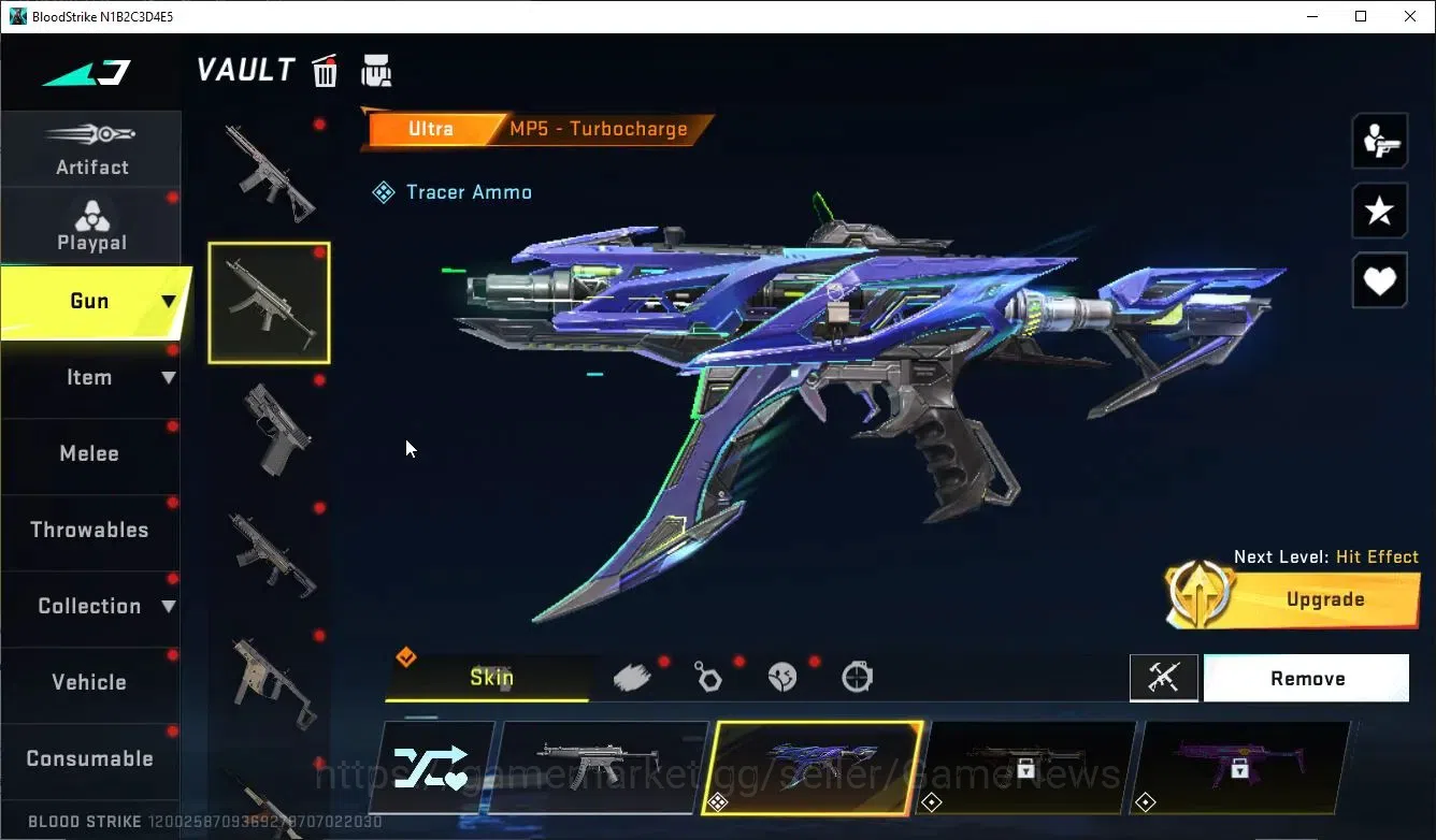 Blood Strike Accounts ASIA|Eternal DEagle-Scorpius|Collab TokRev (MCX,FN image 11