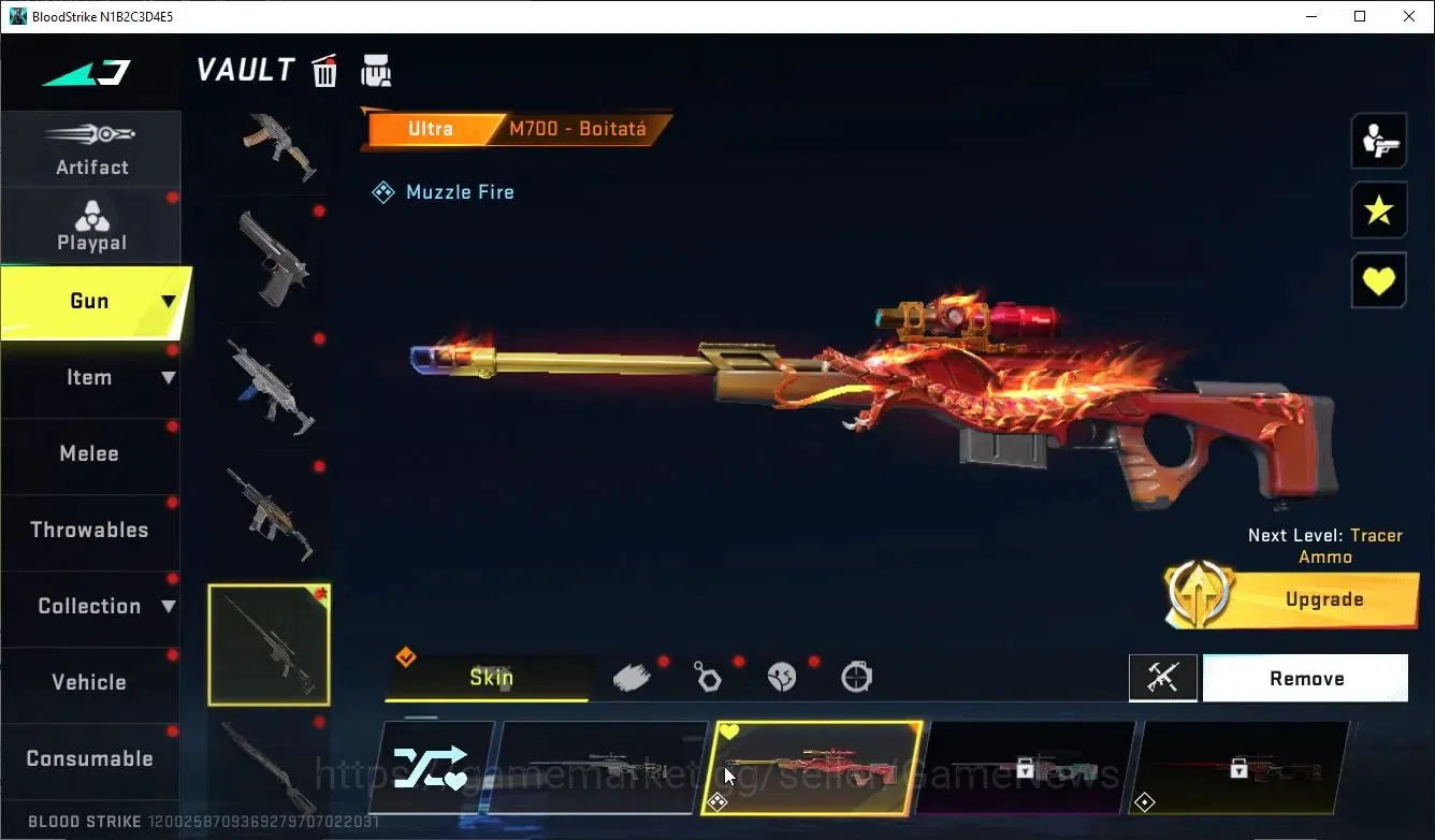 Blood Strike Accounts ASIA|Eternal DEagle-Scorpius|Collab TokRev (MCX,FN image 12