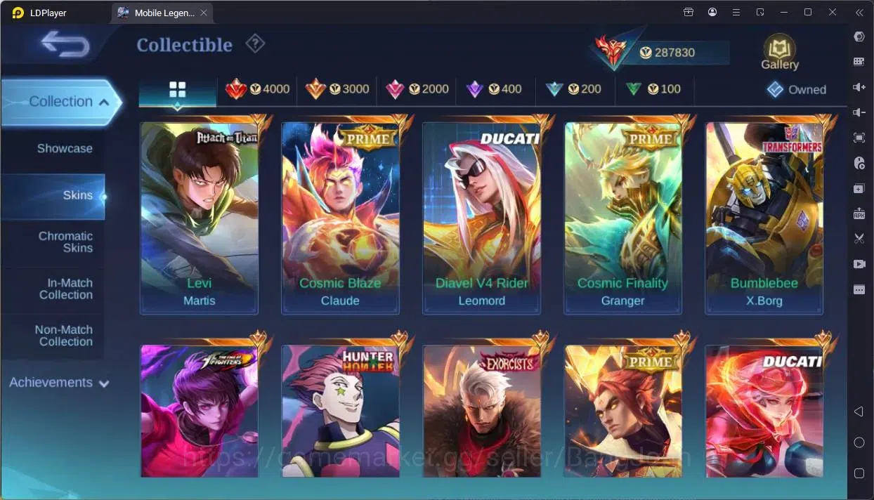 Mobile Legends: Bang Bang Accounts Global|Hero 132|Skin 657|World|Legend Alu,Franco,G image 10