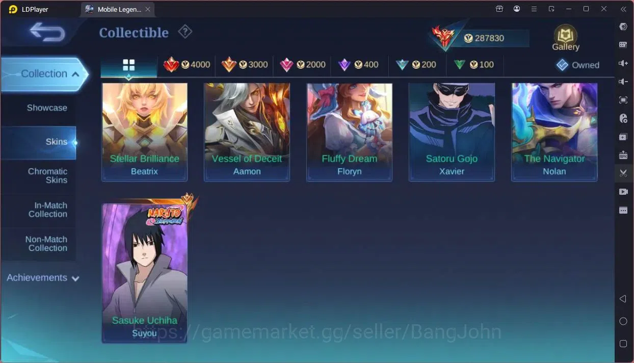 Mobile Legends: Bang Bang Accounts Global|Hero 132|Skin 657|World|Legend Alu,Franco,G image 13