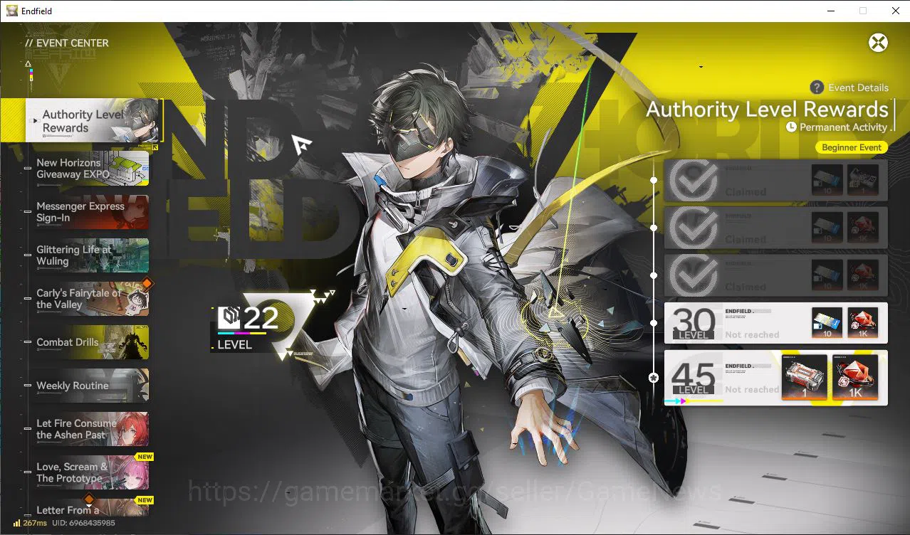 Arknights: Endfield Accounts NA/EU 18