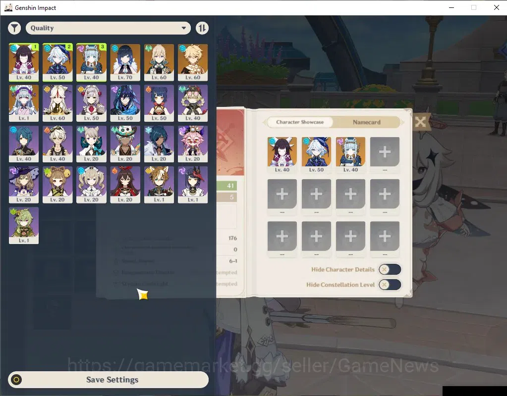 Genshin Impact Accounts ASIA|Pre LunarTeam|AR 41|4 Limited + 2 (*5Standart image 1