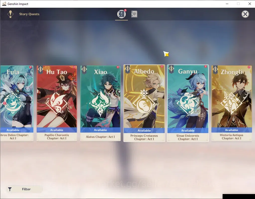 Genshin Impact Accounts ASIA|Pre LunarTeam|AR 41|4 Limited + 2 (*5Standart image 16