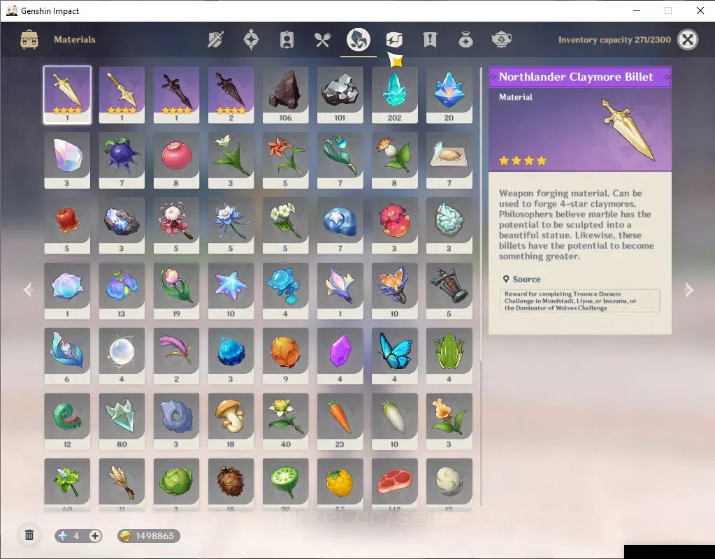 Genshin Impact Accounts ASIA|Pre LunarTeam|AR 41|4 Limited + 2 (*5Standart image 7