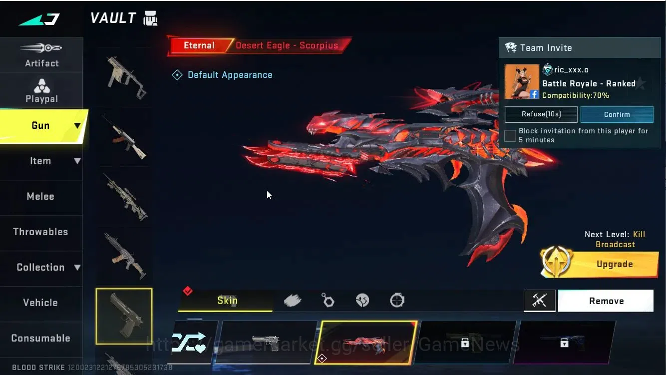 Blood Strike Accounts ASIA|ETERNAL DE-Scorpius|4 ULTRA[Spike,Ethan,etc]| image 8