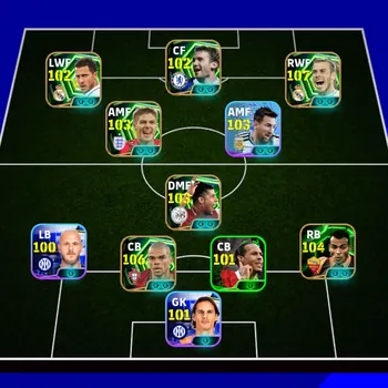 eFootball Accounts Starter EFB MOBILE [TS 3186] | EPIC BALE,PEPE & INTER MILAN PACK (CHEAPEST)