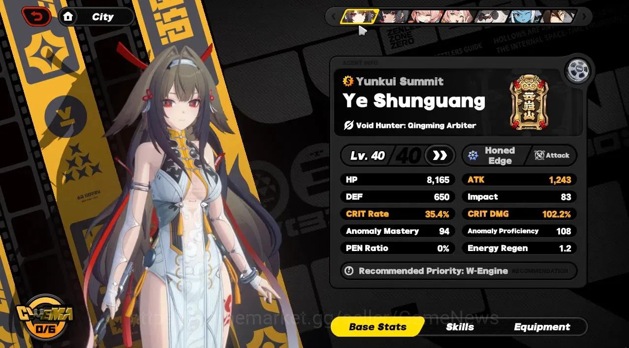 Zenless Zone Zero Accounts ASIA|IK 40|4 Limit [Ye Shunguang,Zhao,Ellen,Starli image 11
