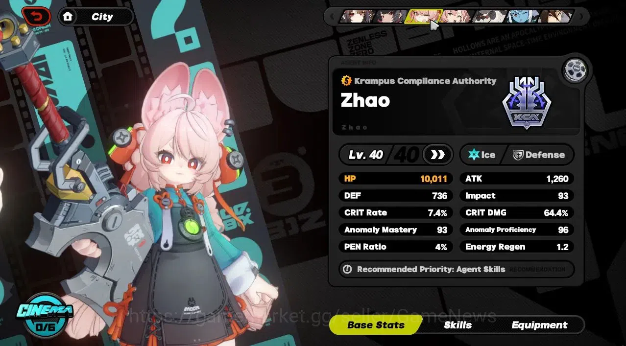Zenless Zone Zero Accounts ASIA|IK 40|4 Limit [Ye Shunguang,Zhao,Ellen,Starli image 12