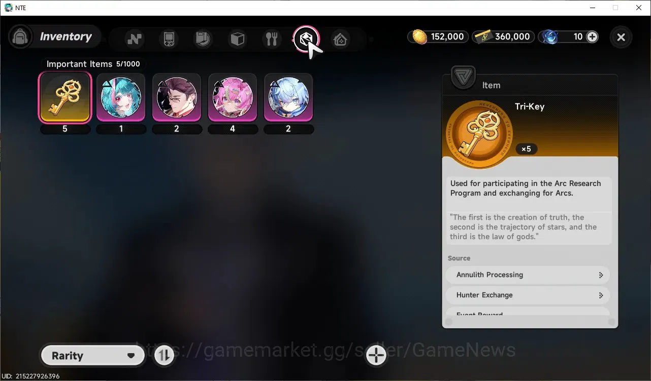 Neverness to Everness Accounts GLOBAL Europe|HL 3|3 S-Class [Hotori,Hathor,Fadia] image 13