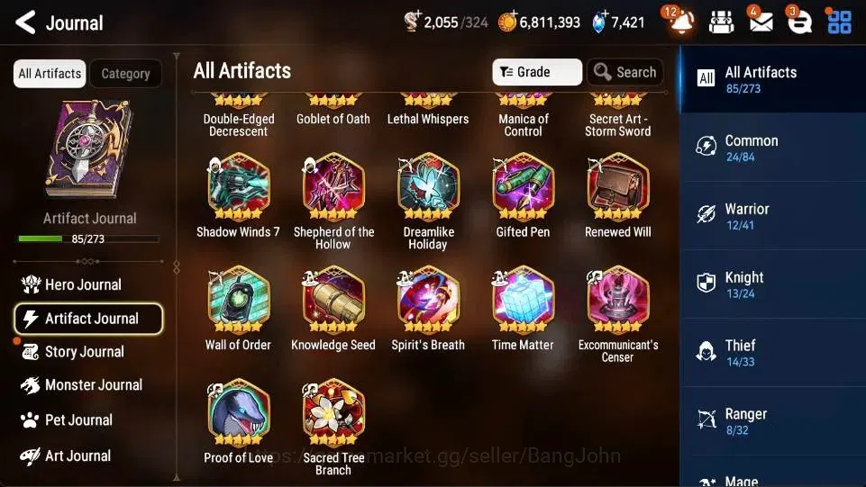 Epic Seven Accounts Global | 18 ML [Belian,JKise,BArunka,NMLuna,BMHast image 11