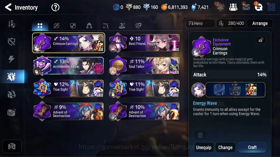 Epic Seven Accounts Global | 18 ML [Belian,JKise,BArunka,NMLuna,BMHast image 19