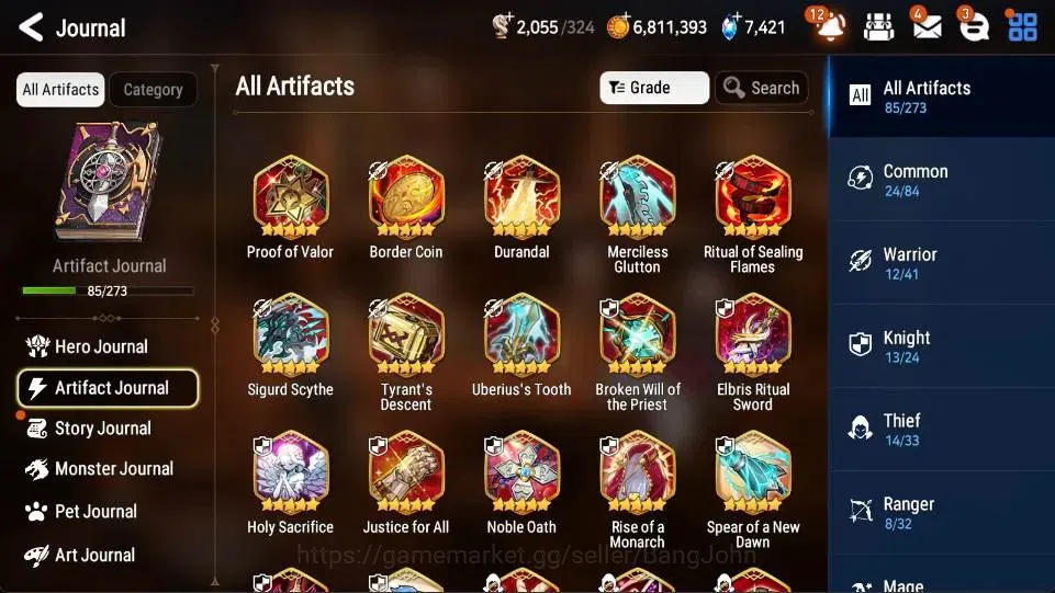 Epic Seven Accounts Global | 18 ML [Belian,JKise,BArunka,NMLuna,BMHast image 9