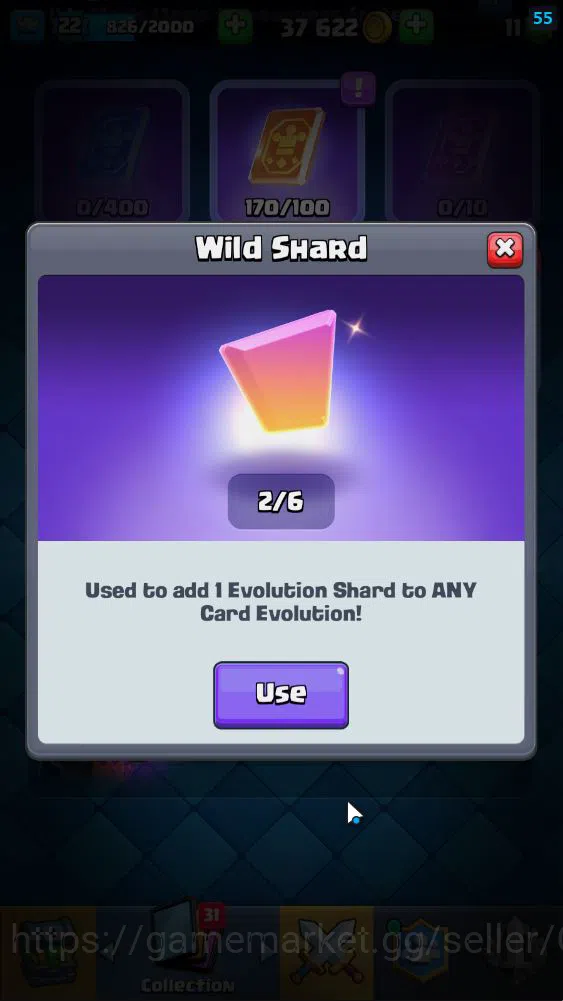 Clash Royale Accounts Lv 22|Trophy 4162|KTL 9|Limited Skin|Card 74|Wild  image 11