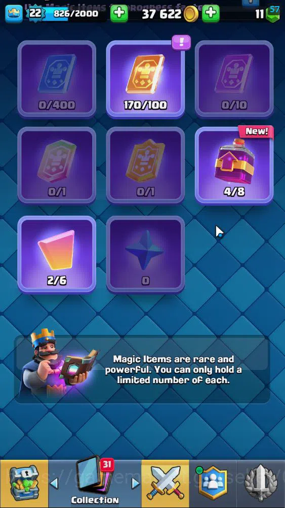 Clash Royale Accounts Lv 22|Trophy 4162|KTL 9|Limited Skin|Card 74|Wild  image 12