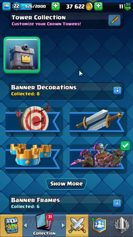 Clash Royale Accounts Lv 22|Trophy 4162|KTL 9|Limited Skin|Card 74|Wild  image 14