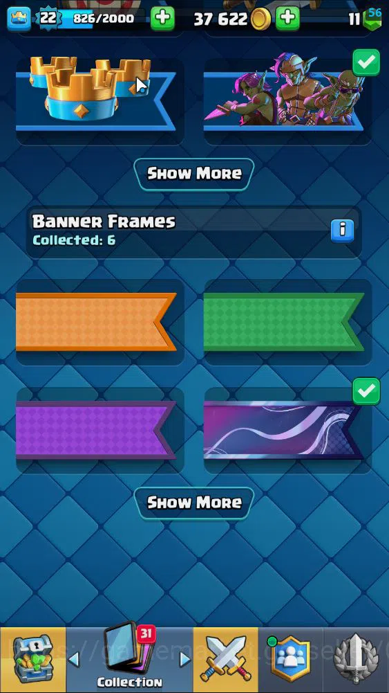 Clash Royale Accounts Lv 22|Trophy 4162|KTL 9|Limited Skin|Card 74|Wild  image 15