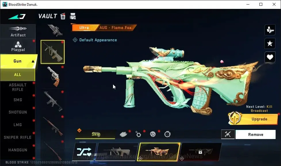 Blood Strike Accounts ASIA|ULTRA Melee One-Handed Axe|Collab EVA-KATYA|1 image 14