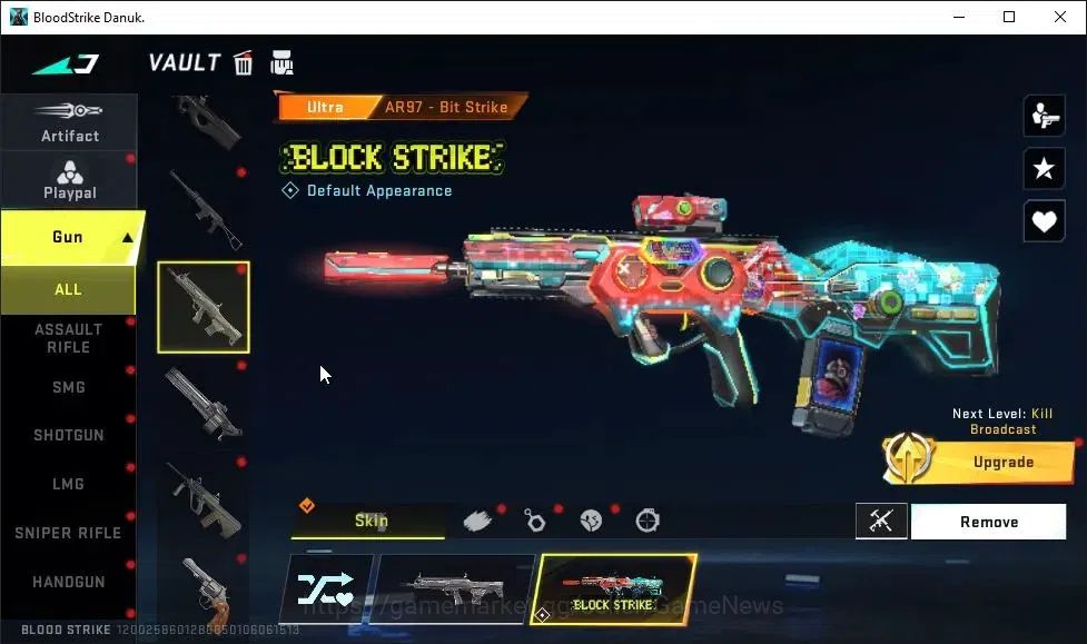 Blood Strike Accounts ASIA|ULTRA Melee One-Handed Axe|Collab EVA-KATYA|1 image 15