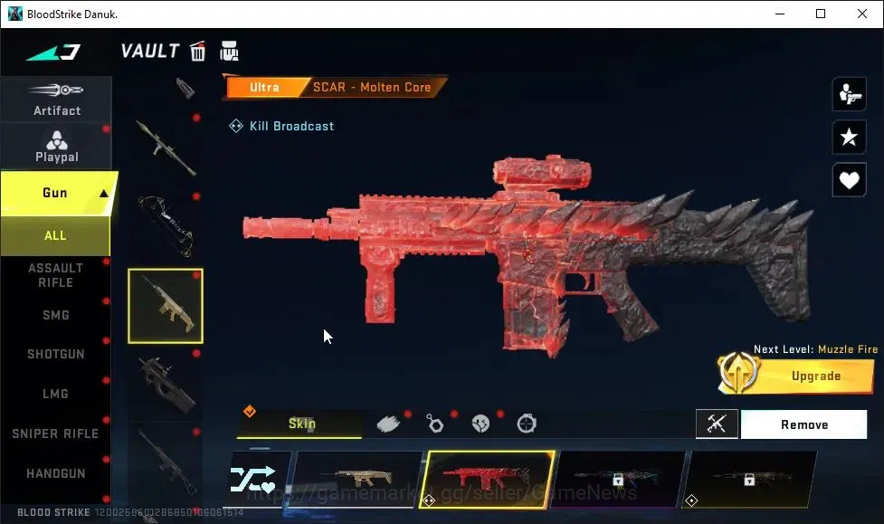 Blood Strike Accounts ASIA|ULTRA Melee One-Handed Axe|Collab EVA-KATYA|1 image 16