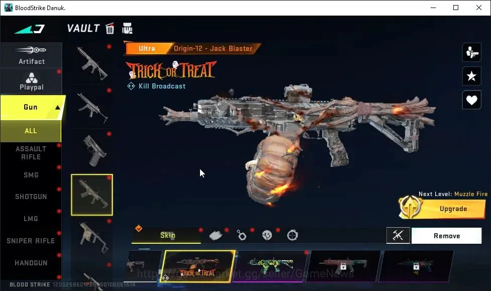 Blood Strike Accounts ASIA|ULTRA Melee One-Handed Axe|Collab EVA-KATYA|1 image 18