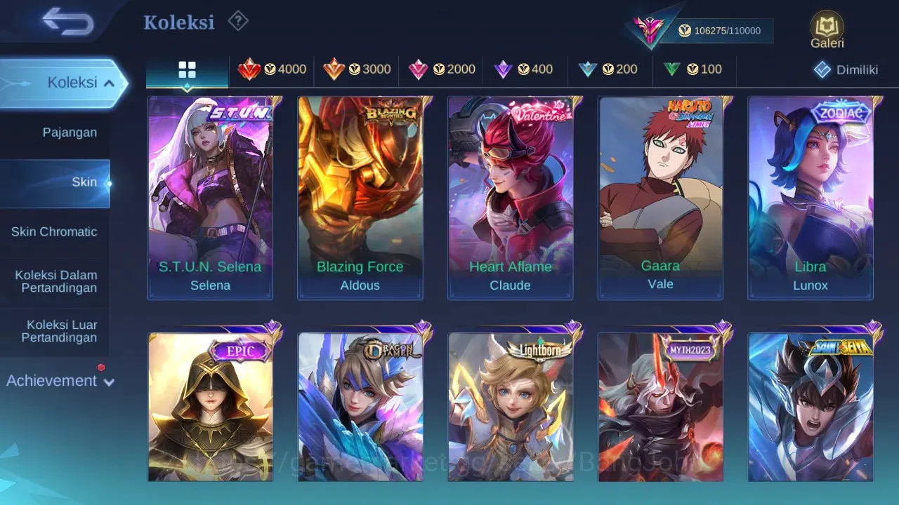 Mobile Legends: Bang Bang Accounts GLOBAL Hero 131 Skin 384 | Aspirant Fanny | KOF Dy image 9