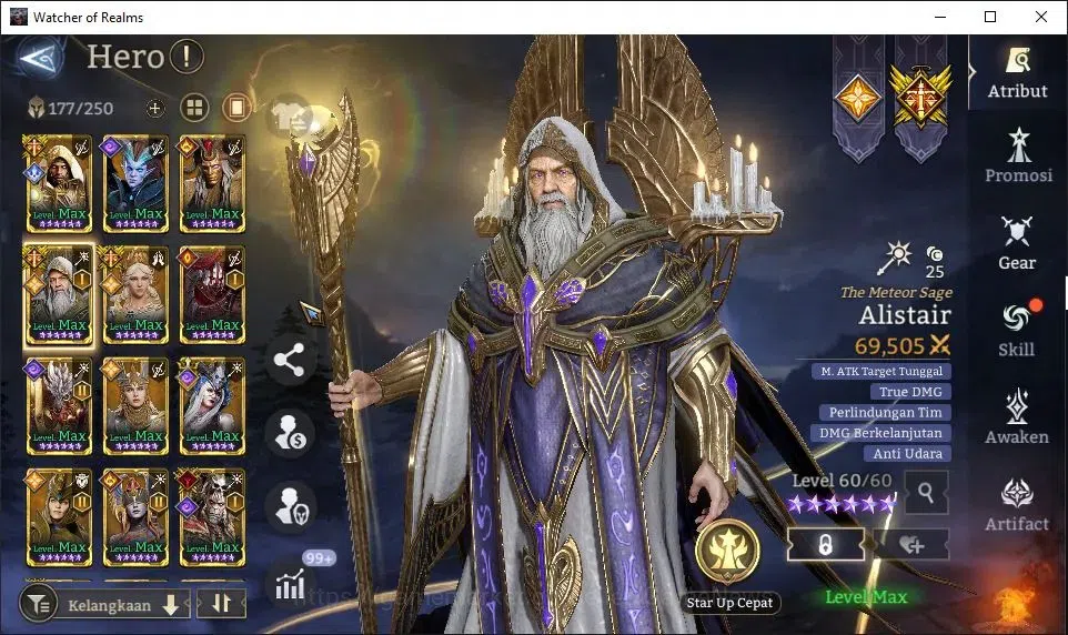 Watcher of Realms Accounts GLOBAL 60x|10M Power|15K Gems+Many Skin|12 Lord[Va image 18