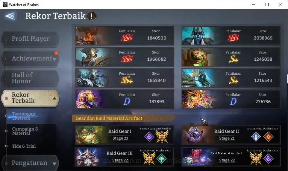 Watcher of Realms Accounts GLOBAL 60x|10M Power|15K Gems+Many Skin|12 Lord[Va image 7