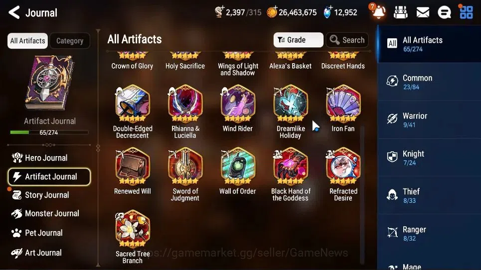 Epic Seven Accounts GLOBAL UnVerif|13ML(Rhiana&Luc,BArunka,HarSeti,ZIO image 10