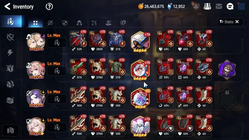 Epic Seven Accounts GLOBAL UnVerif|13ML(Rhiana&Luc,BArunka,HarSeti,ZIO image 18