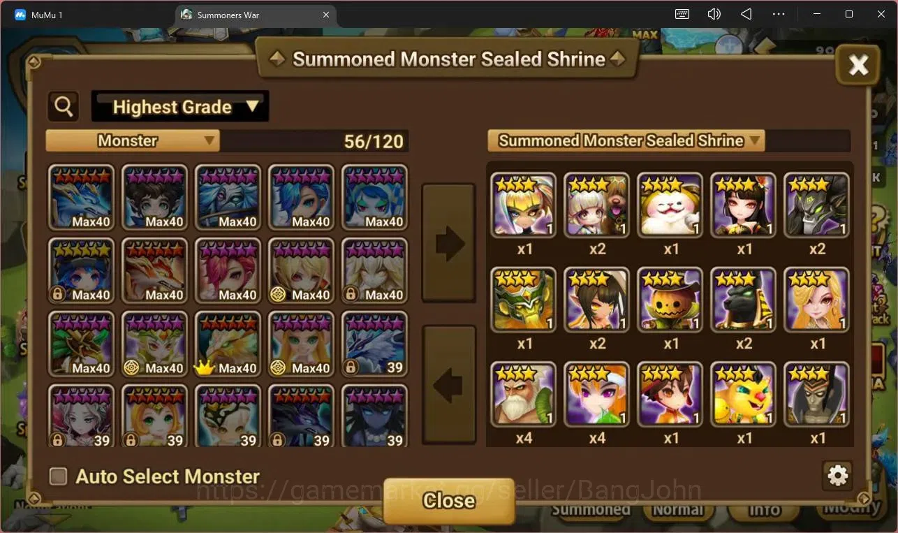 Summoners War: Sky Arena Accounts Others ASIA |LV88| LD 2(Qitian Dasheng,Celia)|17 NB5(Teshar,Leo, Etc)|33 Total B6|Ready to 14