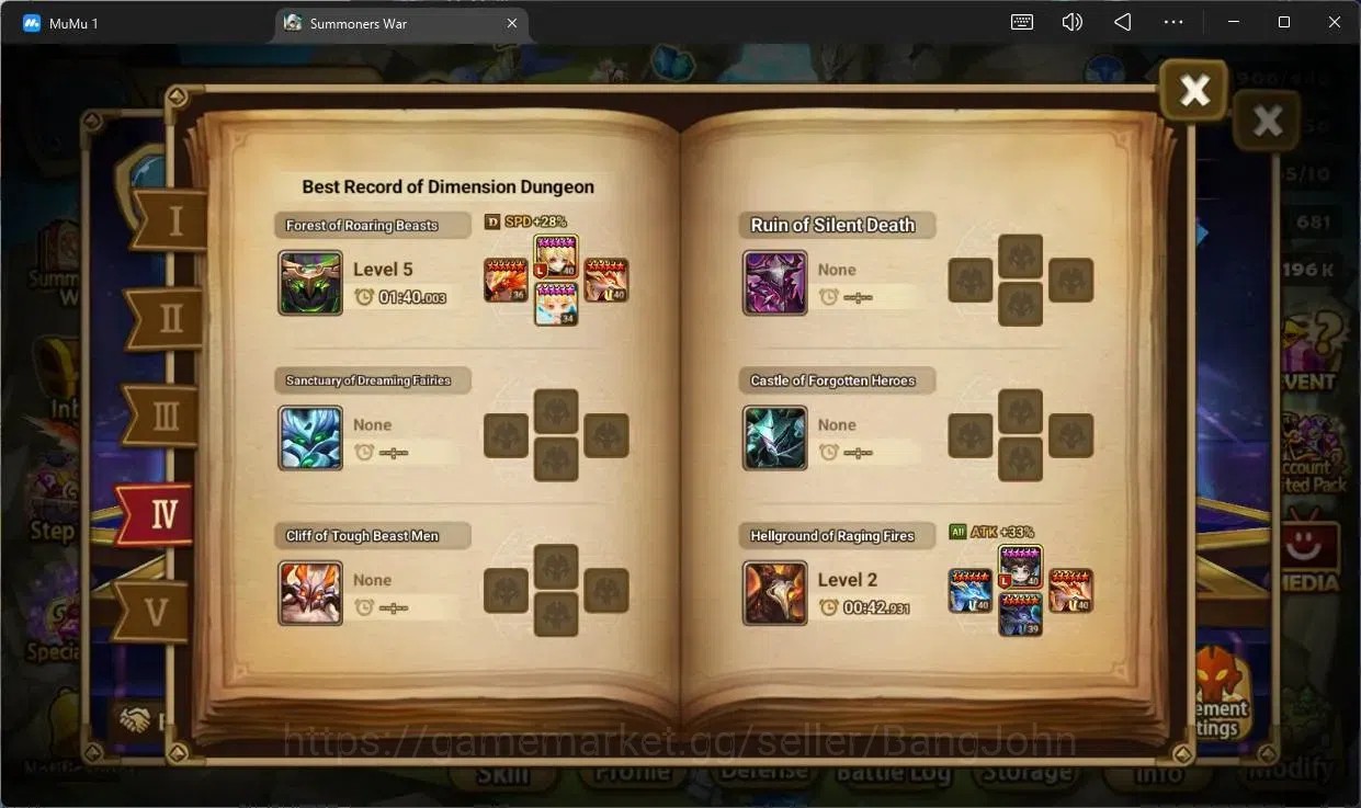 Summoners War: Sky Arena Accounts Others ASIA |LV88| LD 2(Qitian Dasheng,Celia)|17 NB5(Teshar,Leo, Etc)|33 Total B6|Ready to 18